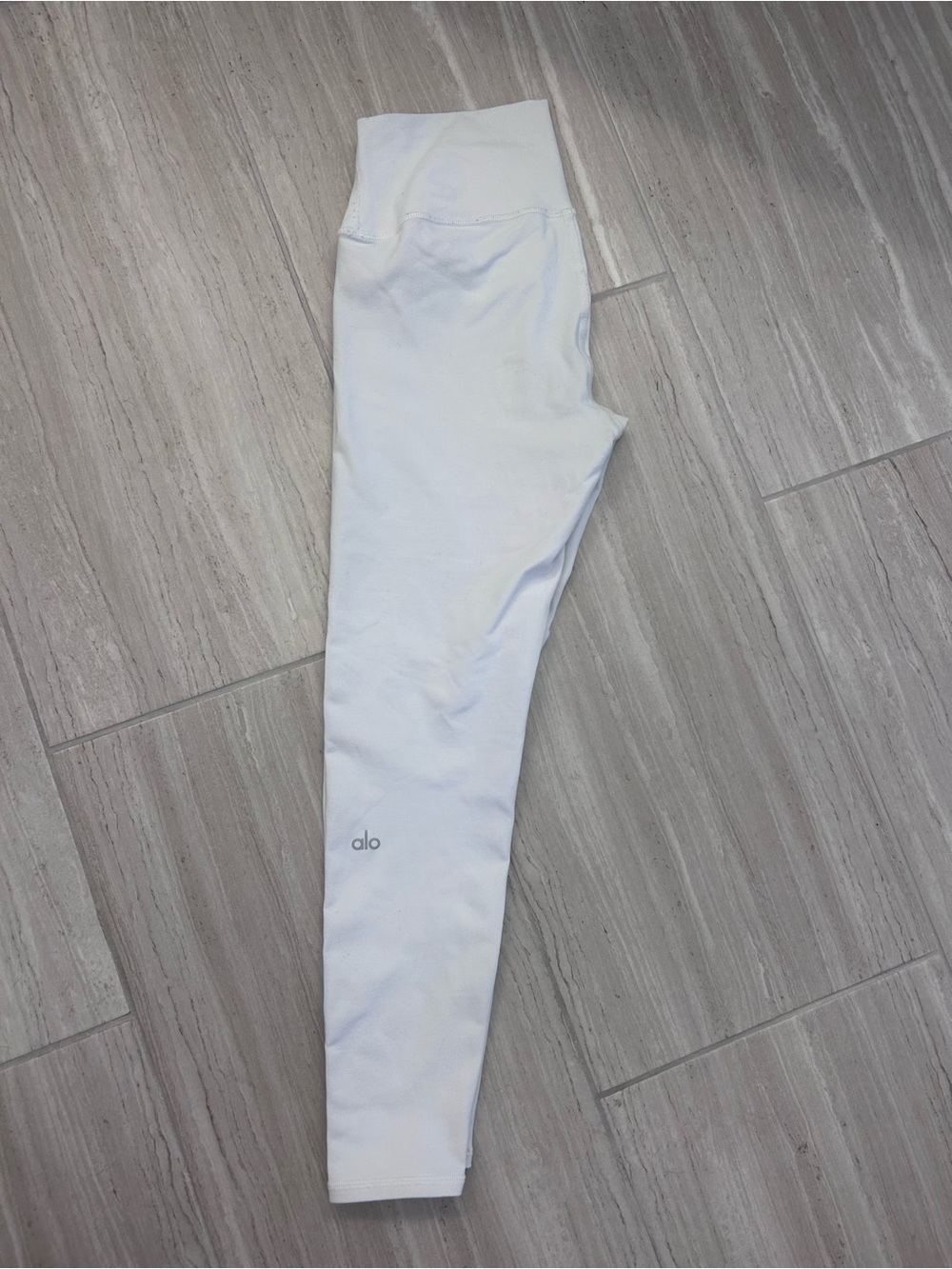 ALO Yoga White Leggings sz M